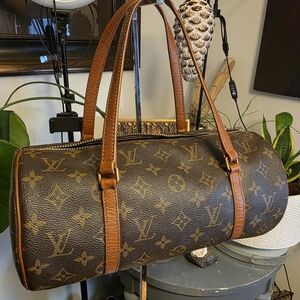Louis Vuitton Brown Monogram Shoulder Bag